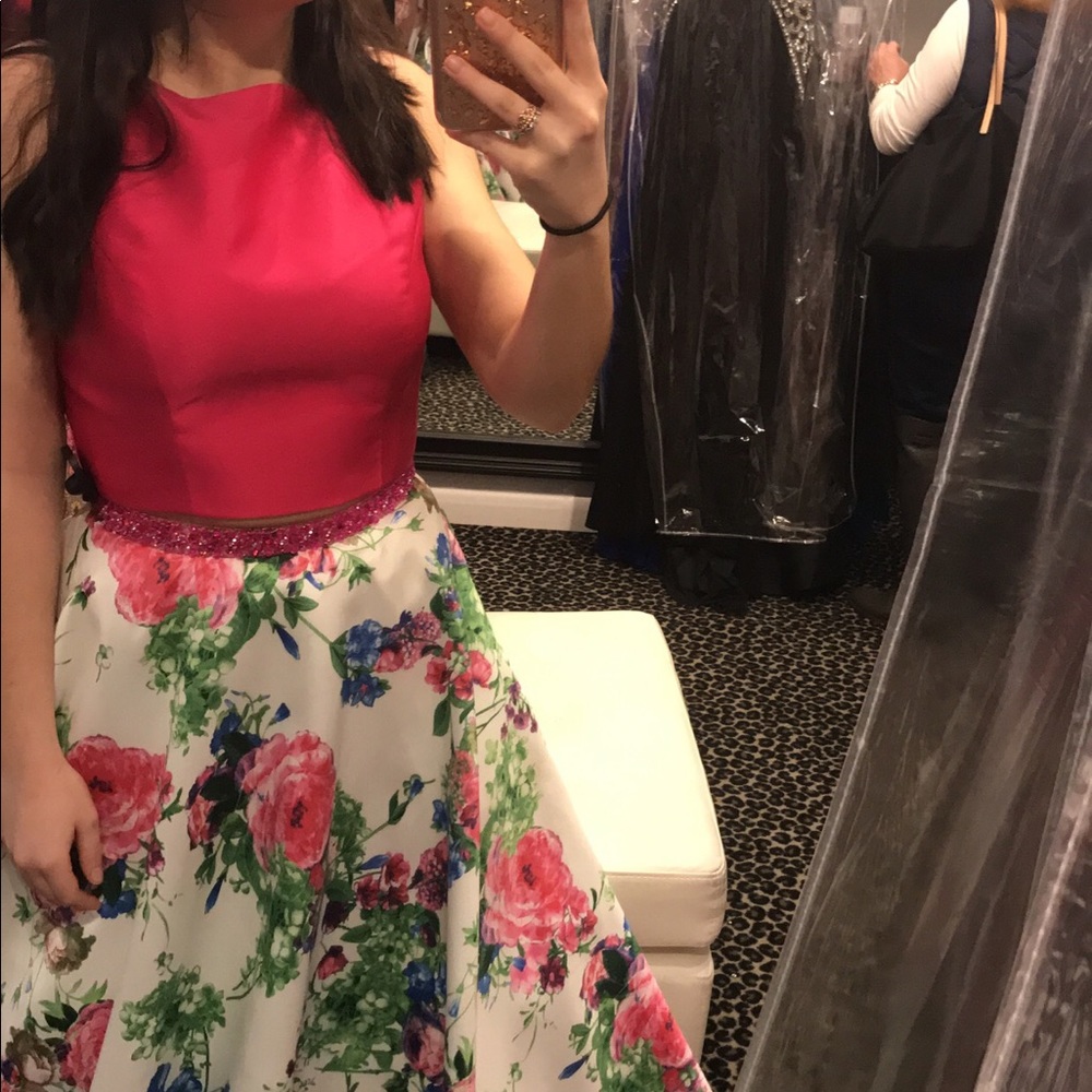 Floral Prom Dress